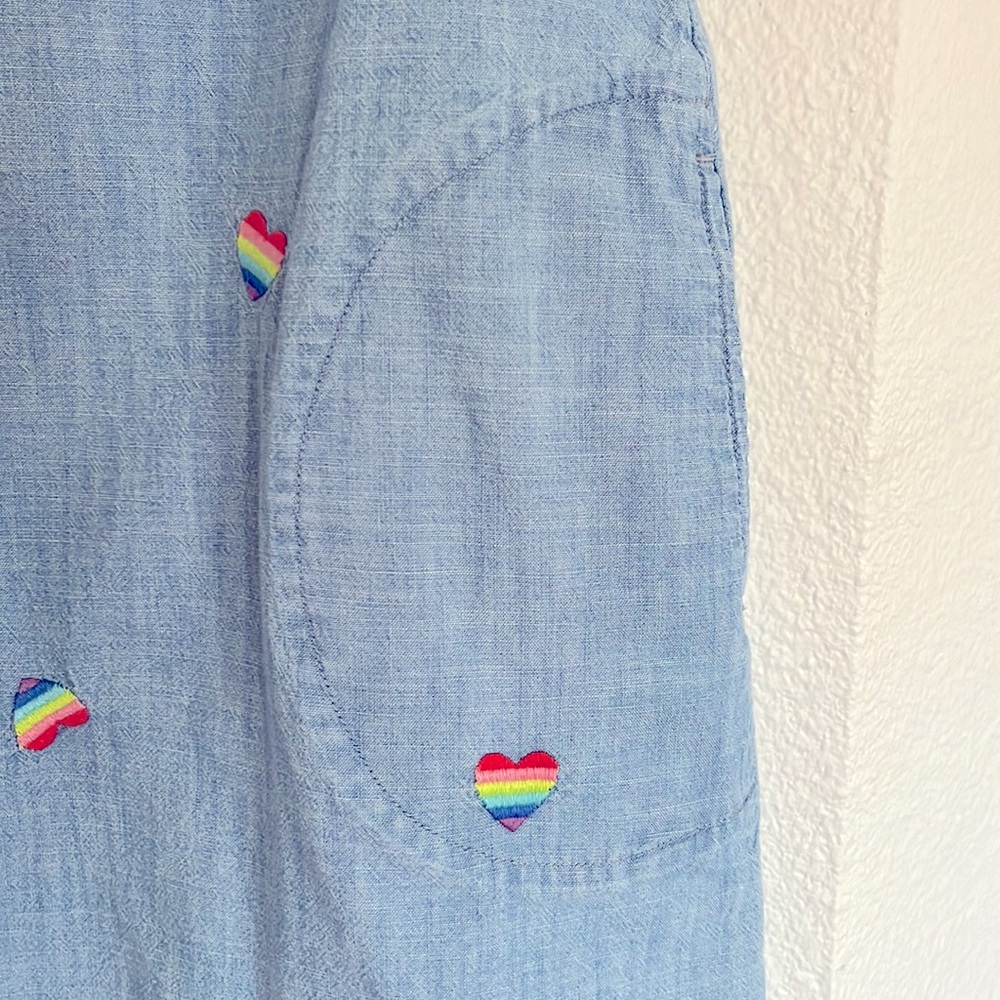 Crewcuts rainbow heart dress - Picture 4 of 6